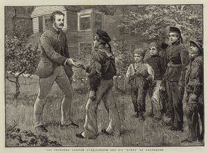 Il campo proposto di Gordon, Gordon e i suoi re a Gravesend da Charles J. Staniland